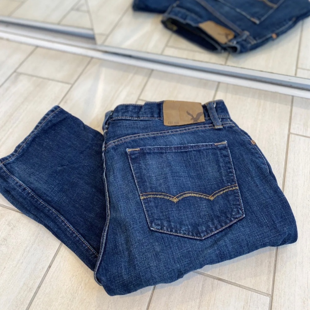 American Eagle Outfitters Original Taper Jeans Mens Size 32x30